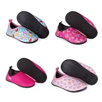 Sapatilha Protetora Menina Infantil Antiderrapante Colorida