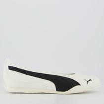 Sapatilha Puma Catch Soleil Ballerina Bdp Feminino Branco e Preto Sapatilha Puma Catch Soleil Ballerina Bdp Feminino Branco e Preto