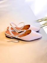 Sapatilha ráfia Off white strass Sapatilha ráfia Off white strass
