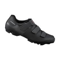 Sapatilha SH-XC100 MTB com 3 Tiras de Fixação Preto SPD Sapatilha SH-XC100 MTB com 3 Tiras de Fixação Preto SPD