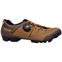 Sapatilha Shimano XC-302 Sistema Boa P/ Clip Marrom Bike Mtb Sapatilha Shimano XC-302 Sistema Boa P/ Clip Marrom Bike Mtb