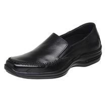 Sapatilha Sider Mocassim Masculina Couro Legítimo Slip On