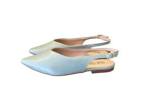 sapatilha sling back verde mate