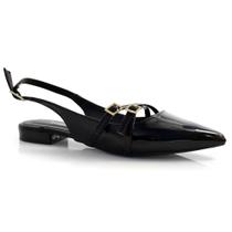 Sapatilha Slingback Feminina Cazzualen 4046-2025 Sapatilha Slingback Feminina Cazzualen 4046-2025