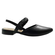 Sapatilha Slingback Feminino mississipi MC961 Preto