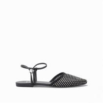 Sapatilha Slingback Tela