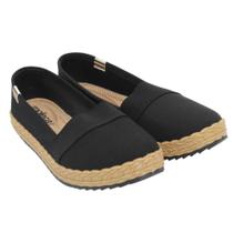 Sapatilha Slipper Moleca Preto