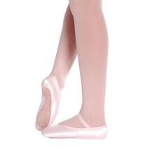 Sapatilha Só Dança Meia Ponta Cetim com Fita para Ballet F-66 Sapatilha Só Dança Meia Ponta Cetim com Fita para Ballet F-66