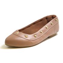 Sapatilha Spike Luiza Sobreira Couro Nude Mod. 2174