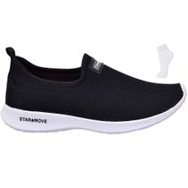 Sapatilha Tenis Calce Facil Slip on Feminina Confortável Com MEIA Sapatilha Tenis Calce Facil Slip on Feminina Confortável Com MEIA
