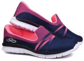 Sapatilha Tênis Slip On Caminhada Confortável Leve Feminina 600