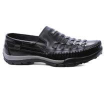 Sapatilha Tertuliano Mocassim em Couro Solado Alto Super Confrotável Masculino 058 (61595)