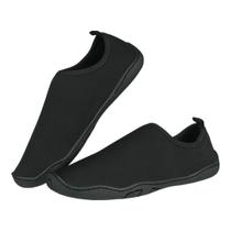 Sapatilha Unissex Flexível Caminhada Pescaria Impermeável Preto Sapatilha Unissex Flexível Caminhada Pescaria Impermeável Preto