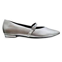 Sapatilha Usaflex Feminina Bico Fino Estilo Boneca Mary Jane