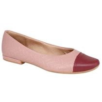 Sapatilha Usaflex Feminina Casual Laser Bicolor MM0102