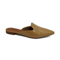 Sapatilha Valentina Mule Bico Fino 373061 Pecan