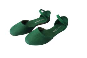 Sapatilha Vegana - Elástico Verde