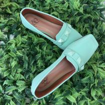 Sapatilha verde água