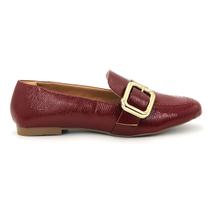 Sapatilha Via Uno 285222 Mocassim Fivela Baixo Feminino