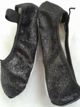 Sapatilhas Ballet de Gliter cor Preta Sapatilhas Ballet de Gliter cor Preta