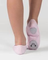 Sapatilhas ballet ovinho sola dividida cor Rosa e Preta Sapatilhas ballet ovinho sola dividida cor Rosa e Preta