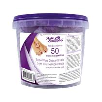 Sapatilhas C/ Creme Emoliente Manicure Arte Sedução 50 Pares Sapatilhas C/ Creme Emoliente Manicure Arte Sedução 50 Pares