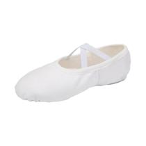 Sapatilhas De Balé Para Meninas E Mulheres, Calçados De Dança De Lona Com Sola Macia, Sapatos De