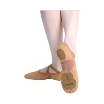 Sapatilhas De Dança Ballet Para Mulheres E Meninas Com Sola Dividida Em Tecido De Malha Stretch