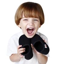 Sapatilhas Infantis AKINO em Neoprene Preto com Solado Antiderrapante