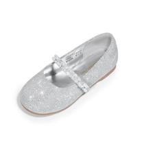 Sapatilhas Mary Jane para Meninas Pequenas DREAM PAIRS com Tira de Pérolas Prata
