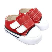 sapatinho bebe tenis infantil vermelho pititiko
