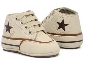 Sapatinho Bebe Tenis Masculino Infantil Menino RN Manozinhos Baby Ref.800/2