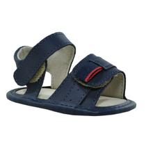 Sapatinho de Bebê Bicho de Pé - Sandália Masculina - Sintético - Azul Marinho Sapatinho de Bebê Bicho de Pé - Sandália Masculina - Sintético - Azul Marinho