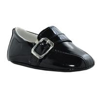 Sapatinho de Bebê Bicho de Pé - Sapato Social Masculino com Fivela - Verniz - Preto Sapatinho de Bebê Bicho de Pé - Sapato Social Masculino com Fivela - Verniz - Preto