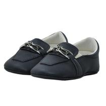 Sapatinho de Bebê Bicho de Pé - Sapato Social Masculino com Gravata - Sintético - Preto Sapatinho de Bebê Bicho de Pé - Sapato Social Masculino com Gravata - Sintético - Preto