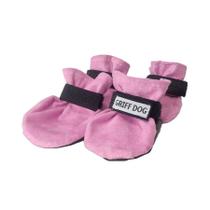 Sapatinho Griff Dog para Cães Rosa - Tamanho 4
