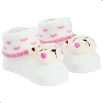 Sapatinho Meia Bichinhos Com Led 00-15 Inverno Menina Sapatinho Meia Bichinhos Com Led 00-15 Inverno Menina