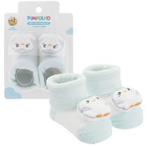 Sapatinho Meia Bichinhos Com Led Menino Menina Recém Nascido - Pimpolho Sapatinho Meia Bichinhos Com Led Menino Menina Recém Nascido - Pimpolho