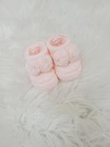 Sapatinho para Bebê com Pompons