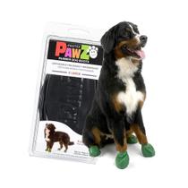 Sapatinho Para Pet Cachorro Pawz Bota Preta Tam Gg - 4Un