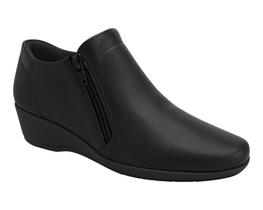 Sapato Abotinado Feminino Piccadilly Anabela Ziper