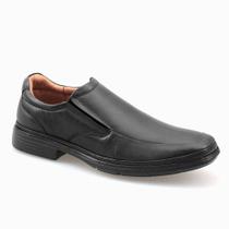 Sapato Anatomic Gel Conforto Ultra Leve Mestiço Preto 8616