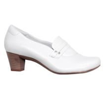 Sapato Antiderrapante Com Salto 5cm Com Strass Para Enfermeira Médica Técnica Enfermagem EPI Proteção Clínica Consultório Hospital Sapato Antiderrapante Com Salto 5cm Com Strass Para Enfermeira Médica Técnica Enfermagem EPI Proteção Clínica Consultório Hospital