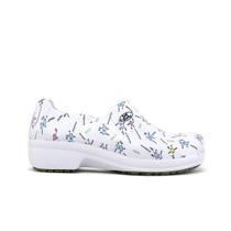 Sapato Antiderrapante Soft Works Linha Hospitalar Médicos Enfermeiros Clinicas Secretárias Sapato de Segurança Estampa de DNA