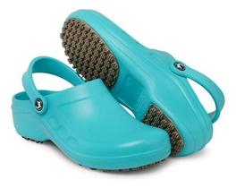 Sapato Antiderrapante Sticky Shoes Clog Hospital Cozinha Eva