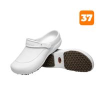Sapato Babuche Antiderrapante BB60 Branco Nº 37/38 Soft Works