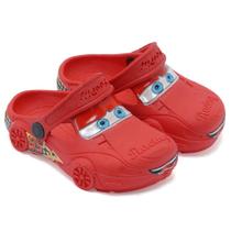 Sapato Babuche Infantil Carros Relâmpago Mcqueen