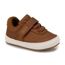 Sapato Baby Menino Klin Algodão Doce 448 Caramelo/Capuccino Sapato Baby Menino Klin Algodão Doce 448 Caramelo/Capuccino