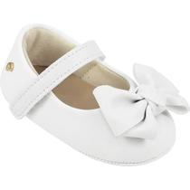 Sapato Bebê Pampili Menina Nina Laço Branco Sapato Bebê Pampili Menina Nina Laço Branco