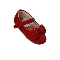 Sapato bebê pampili nina vermelho peper verniz 379651